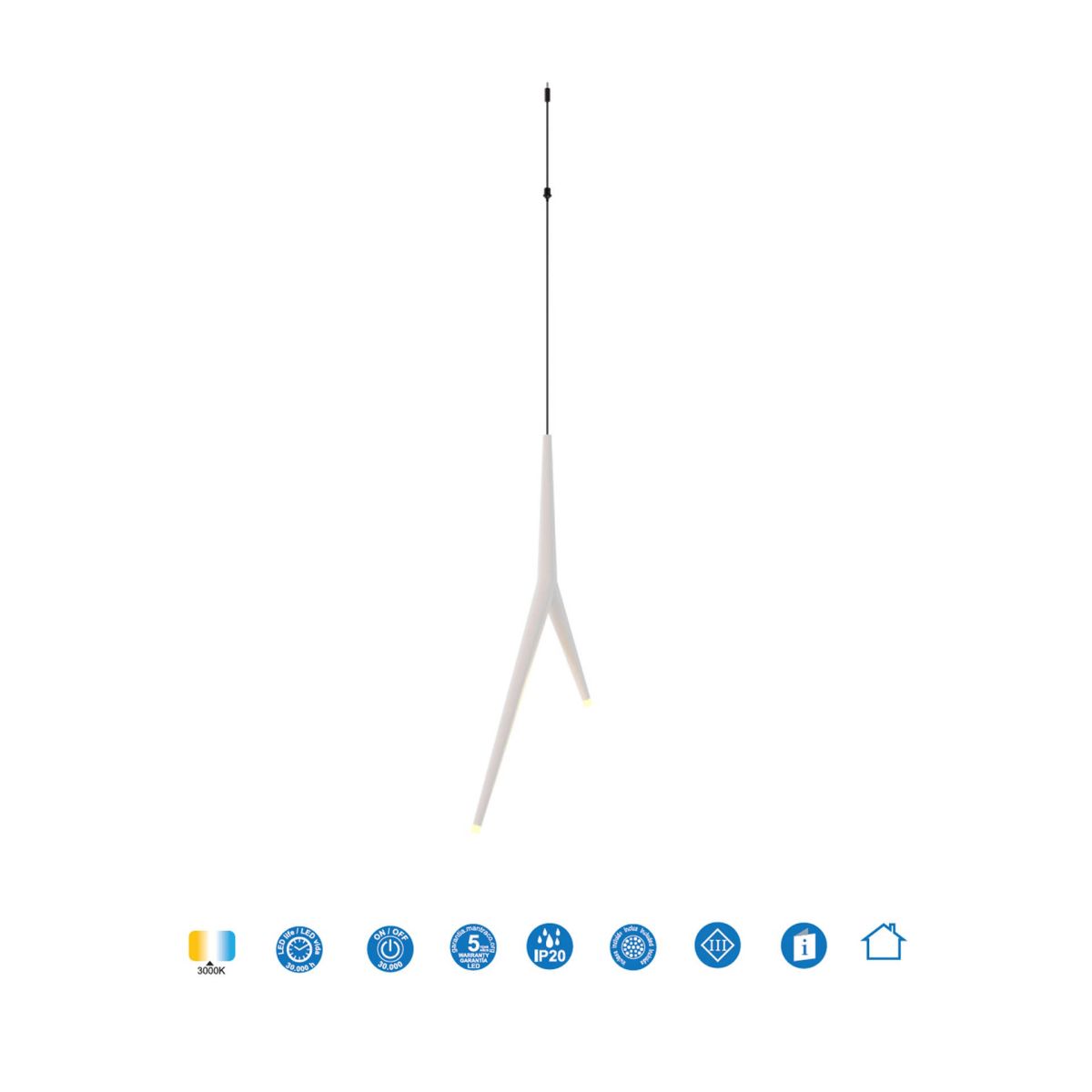 Подвесной модульный светильник без основания Mantra Arrecife 9211