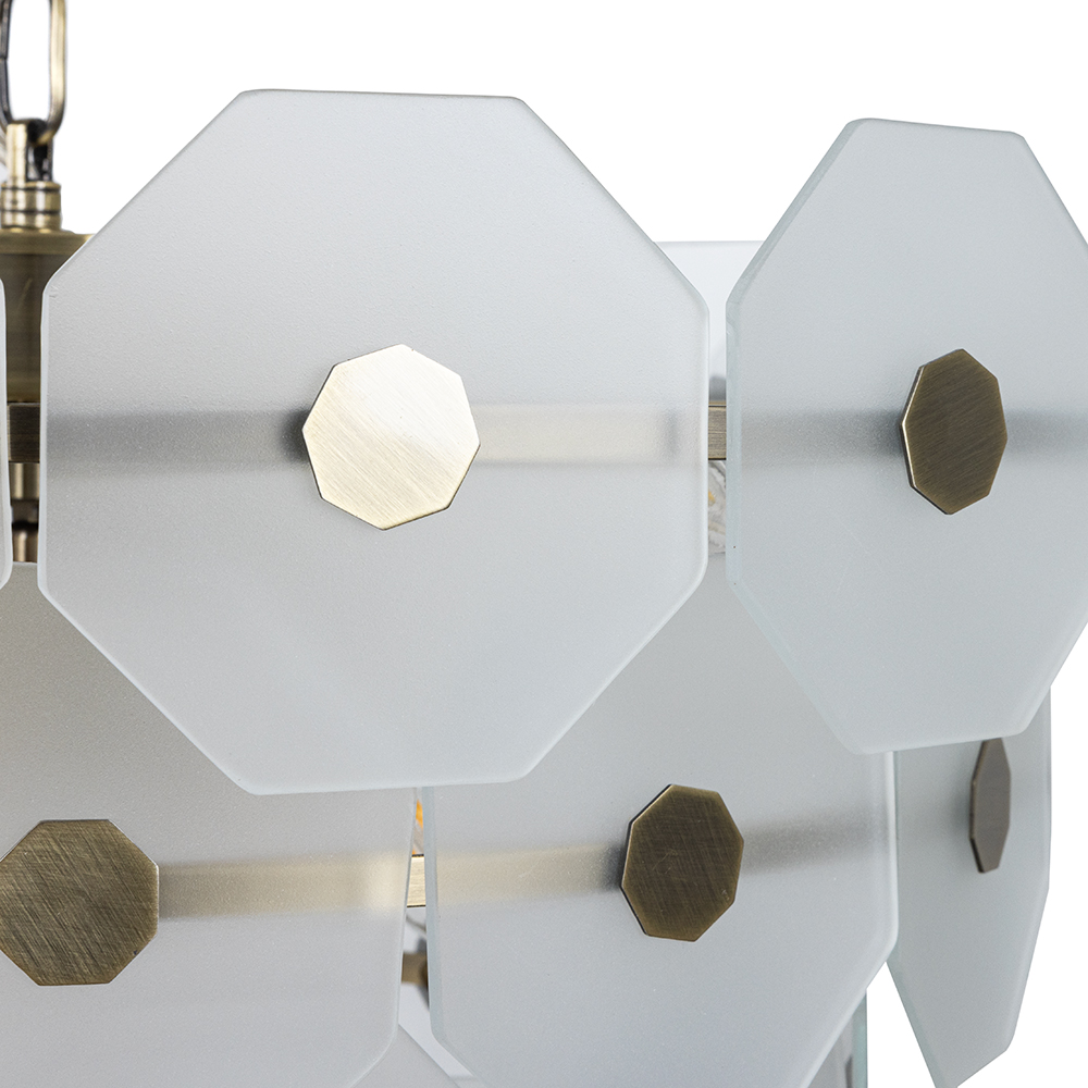 Подвесная люстра неоклассика Arte Lamp Lambrusco A4069LM-13AB