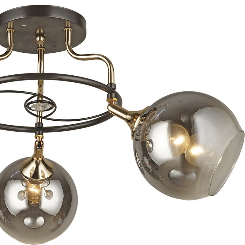 Потолочная люстра Reluce 04493-0.3-03 COFFEE+FGD