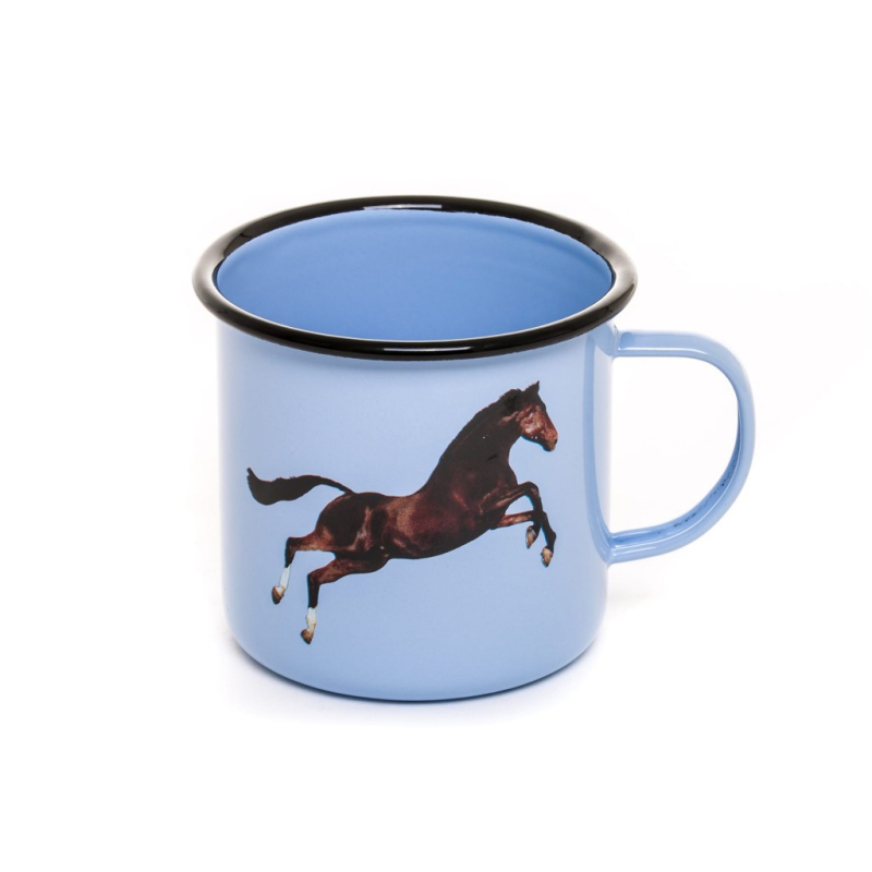 Кружка Horse Seletti Toiletpaper Enamel 16855