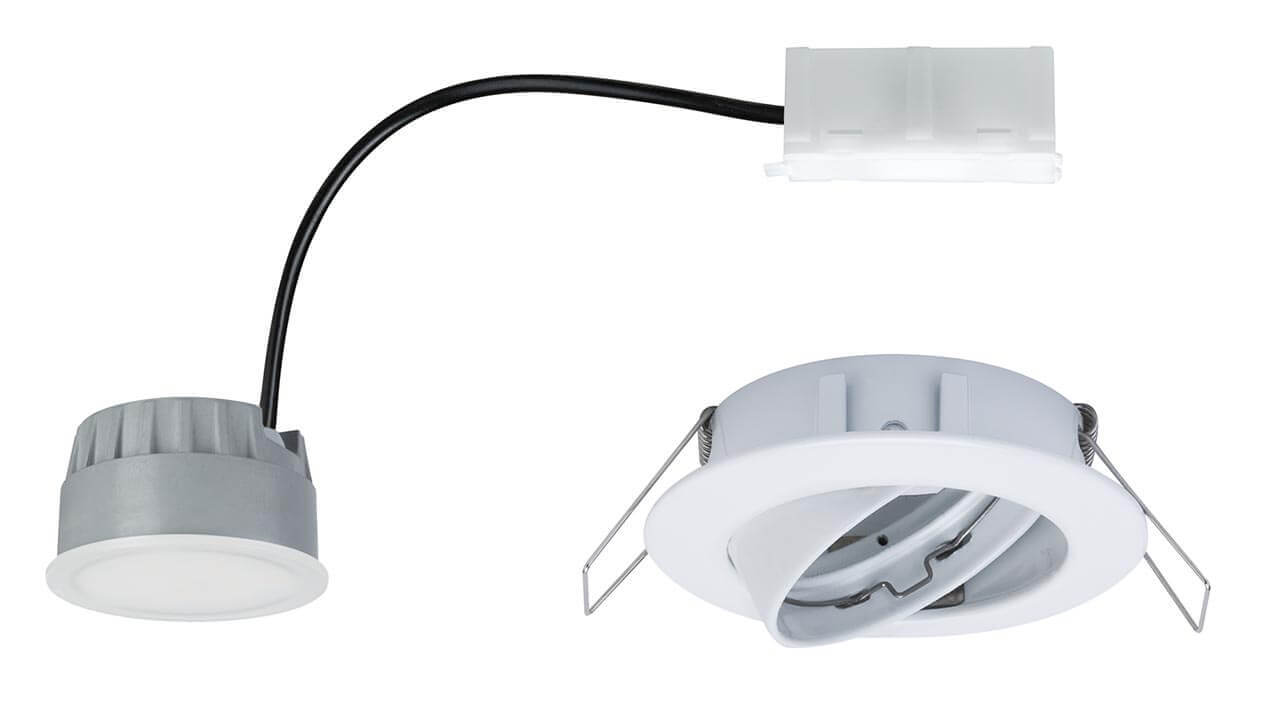 Встраиваемый светодиодный светильник Paulmann Coin 93977