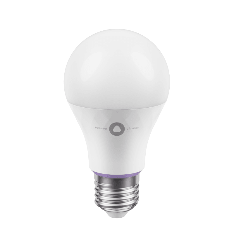Умная светодиодная лампа Yandex E27 8W 2700/6500K YNDX-00501