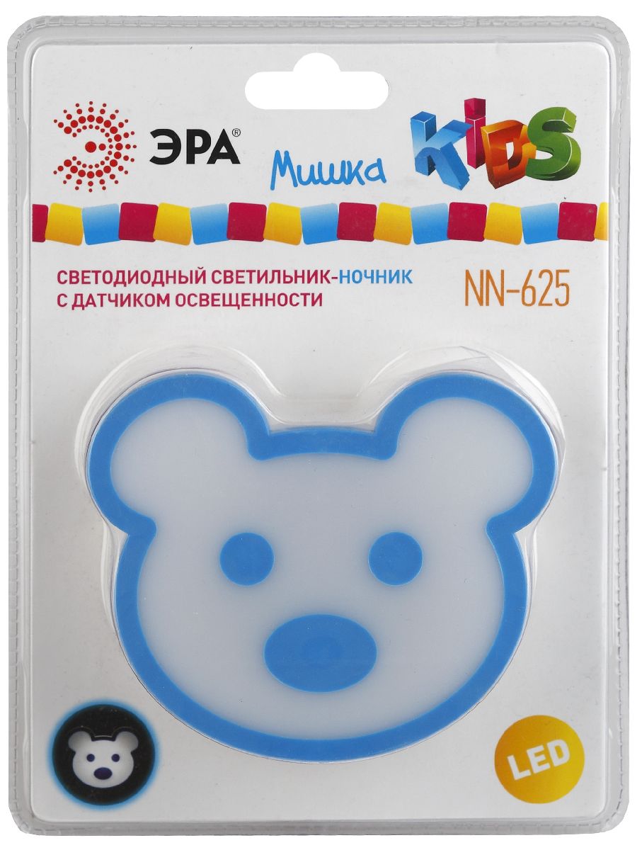 Ночник Эра NN-625-LS-BU Б0015238