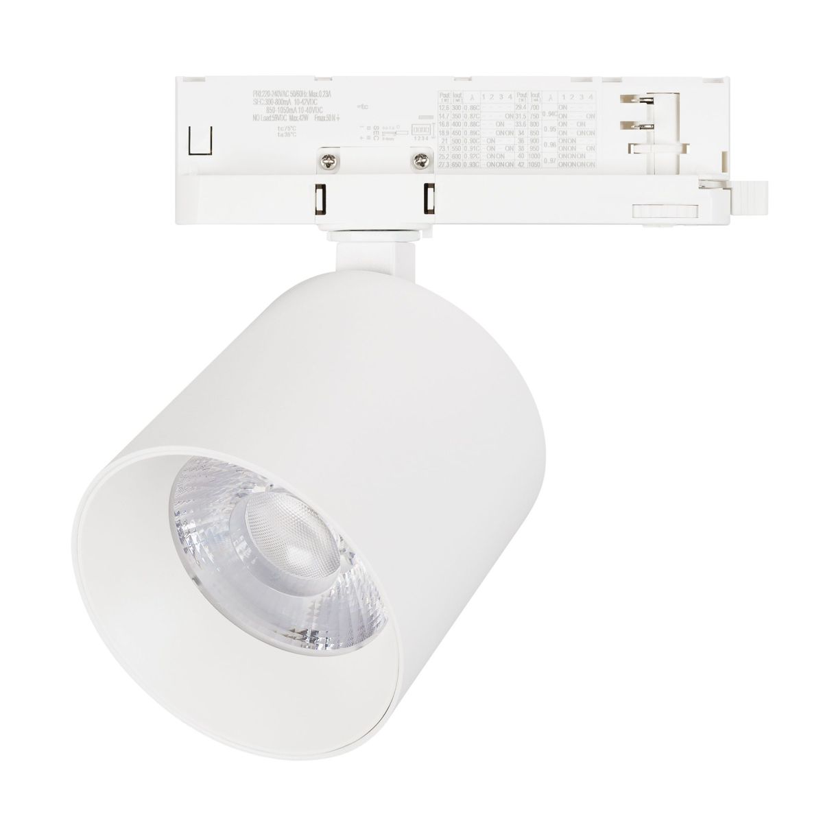 Трековый трехфазный светильник Arlight LGD-DYKE-4TR-R100-36W Day4000 (WH, 38 deg, 230V) 052290