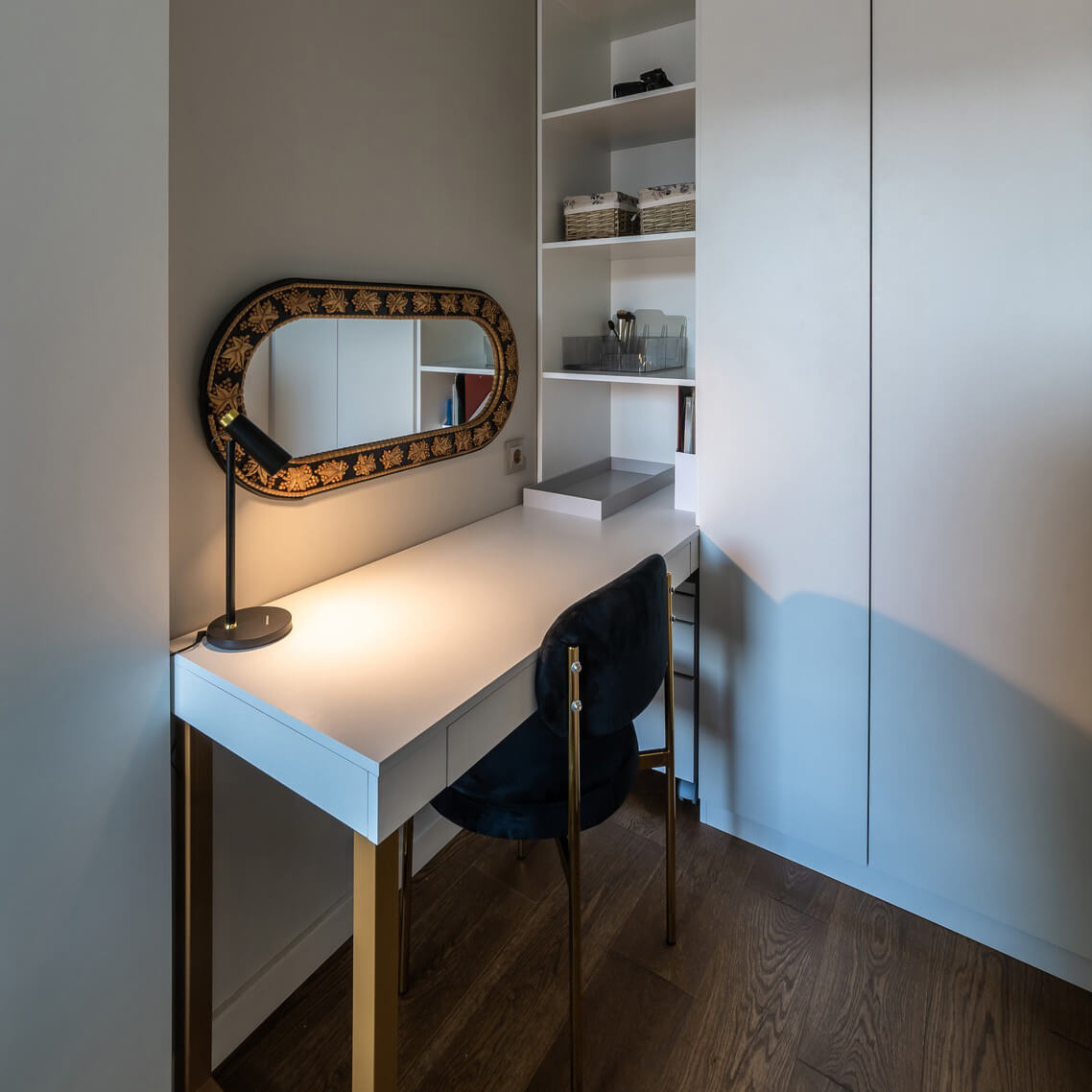 Настольная лампа Elektrostandard Joel черный/золото TL70190 4690389016998