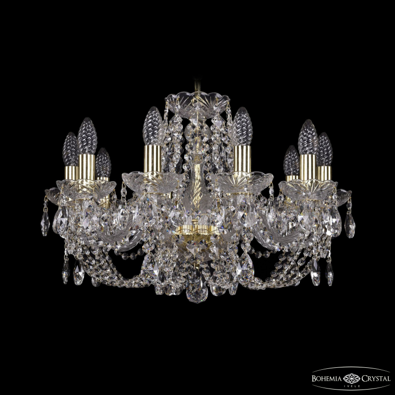 Подвесная люстра Bohemia Ivele Crystal 1406/10/195 G