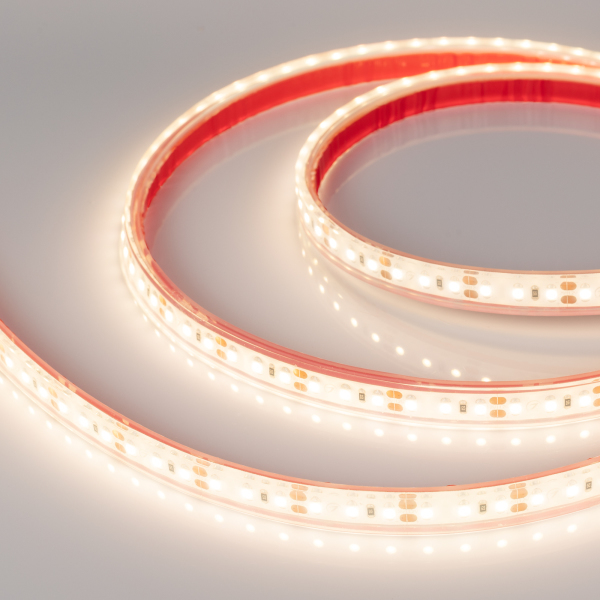 Светодиодная влагозащищенная лента Arlight 9,6W/m 120LED/m 3528SMD дневной белый 5M 015440(1)
