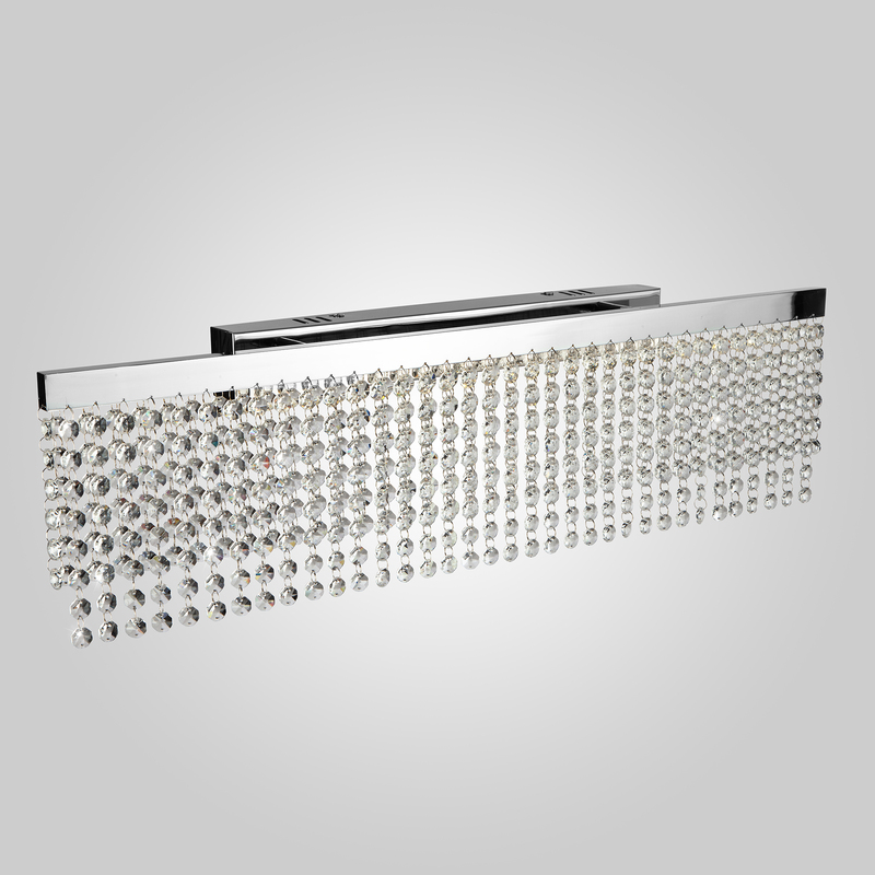 Настенный светодиодный светильник Eurosvet Royal 90049/1 хром