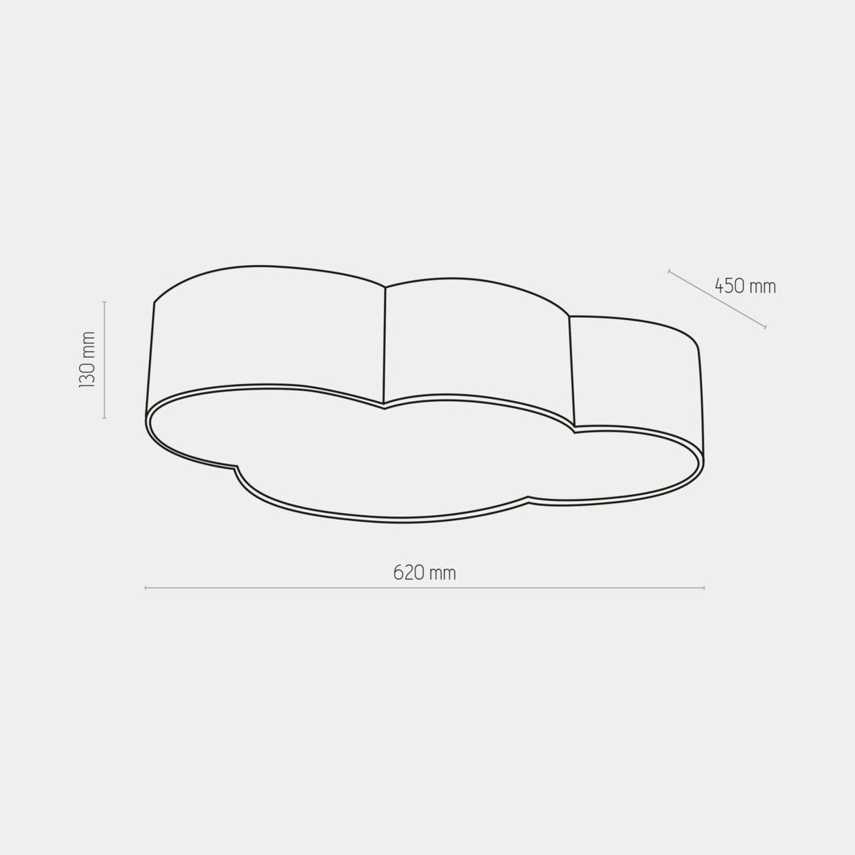 Настенно-потолочный светильник TK Lighting 1534 Cloud