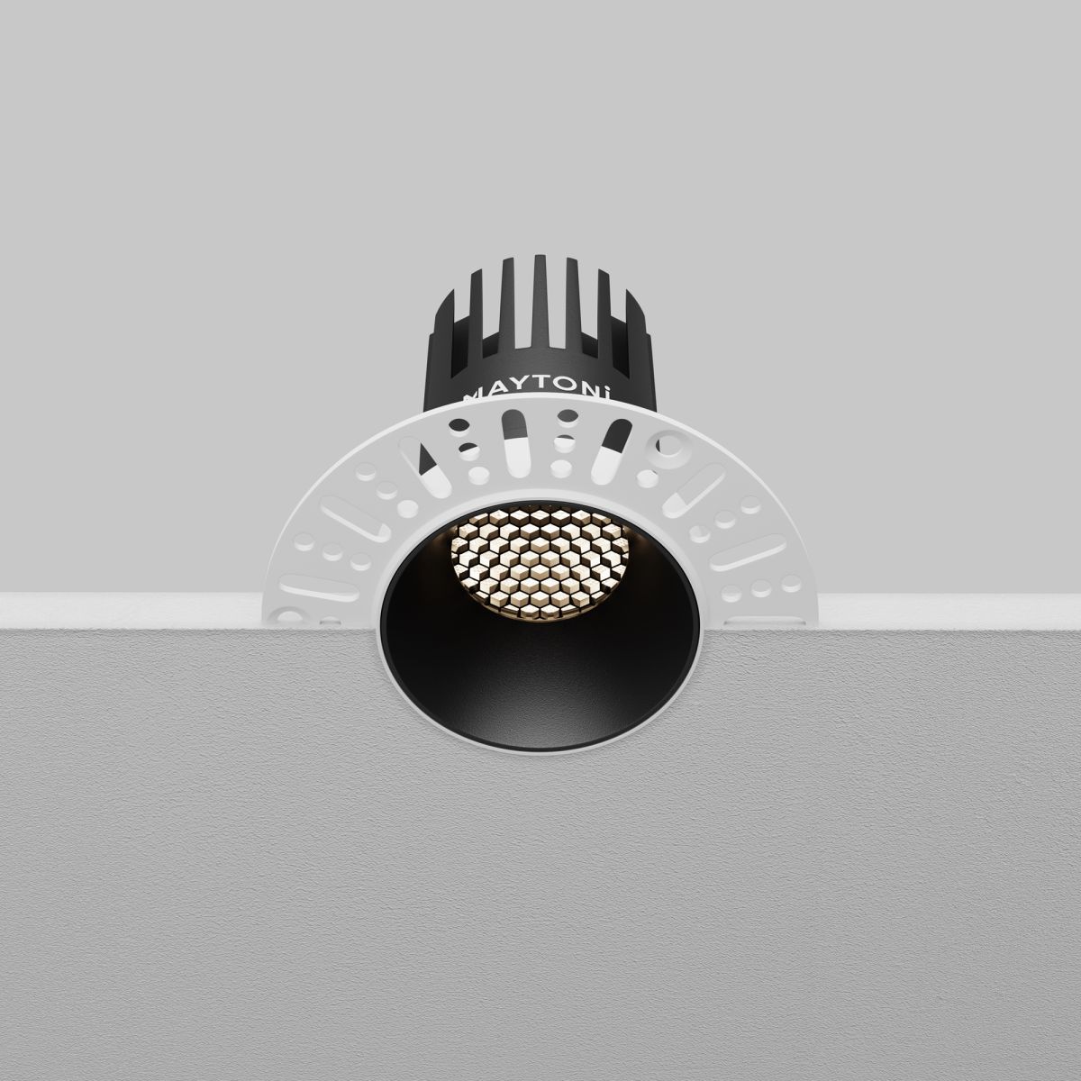 Встраиваемый светильник Maytoni Dip DL119-10W-4K-TRS-B в Москве