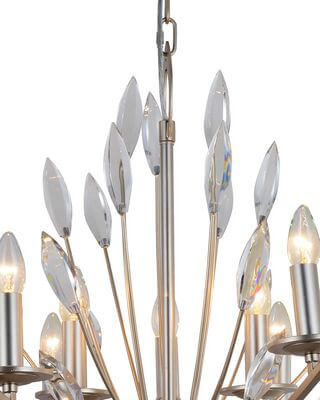 Подвесная люстра Lumien Hall Грания 0018/9P-CGSL