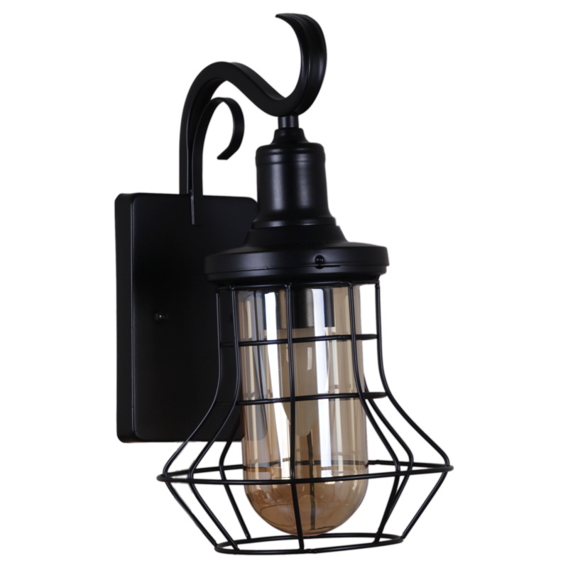 Уличный настенный светильник Reluce 08293-9.2-001U BK