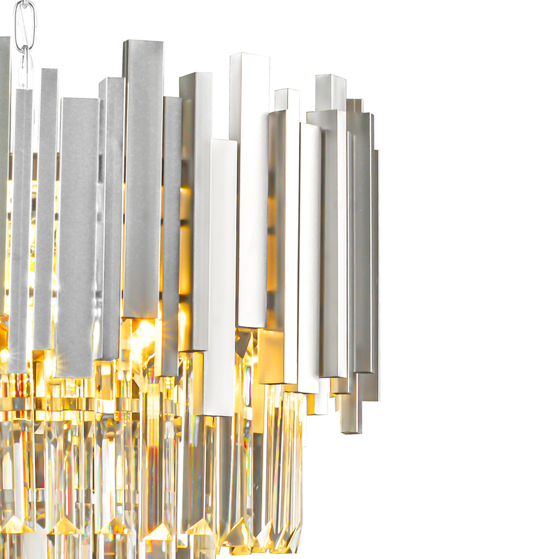 Подвесная люстра Natali Kovaltseva VERTIGO 81440/6C SILVER