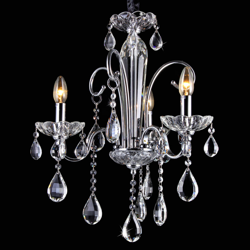 Подвесная люстра Natali Kovaltseva Velletri 10655/3C CHROME, CLEAR
