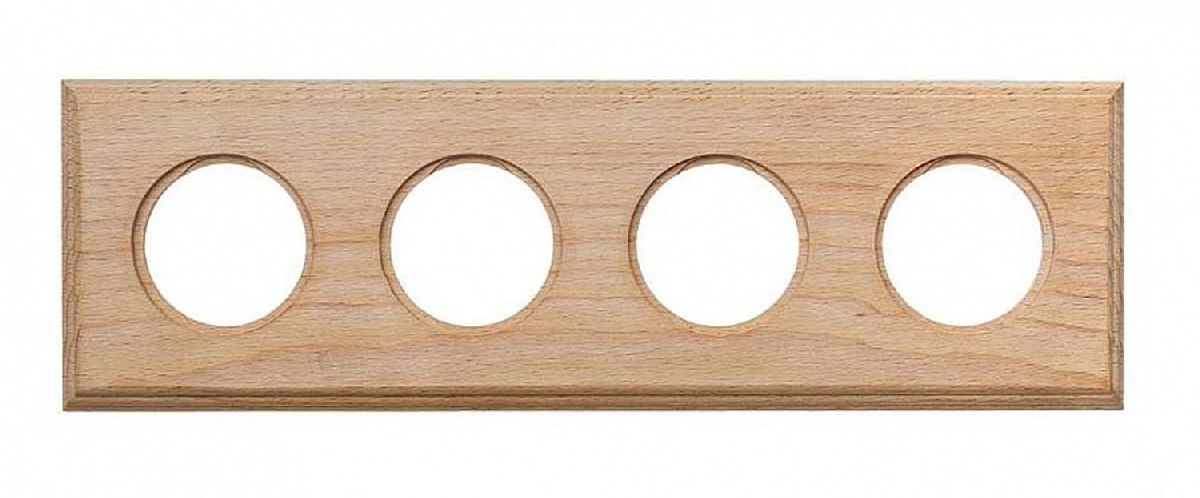 Рамка 4-постовая Bironi Шедель BF4-640-10