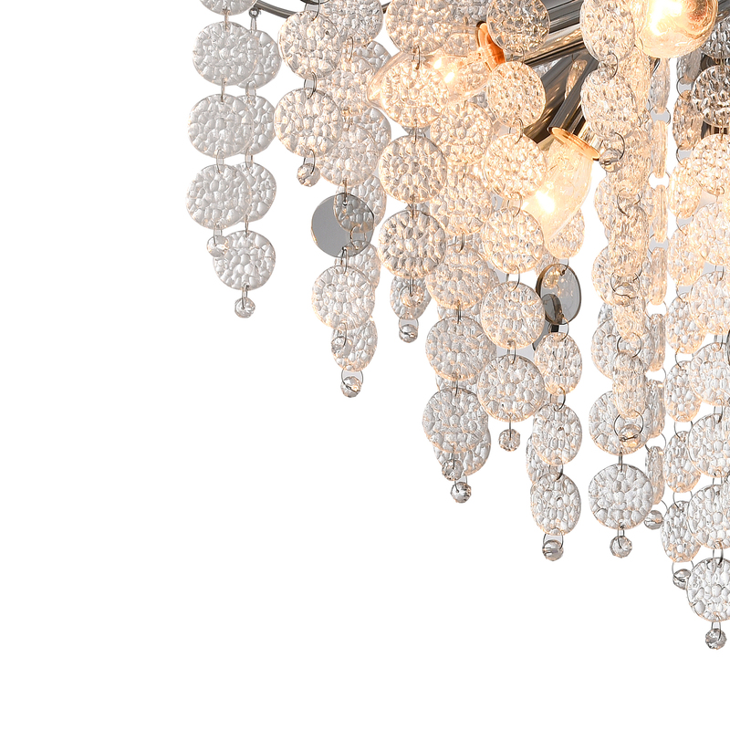Потолочная люстра Natali Kovaltseva MONZA 91008/9C CHROME