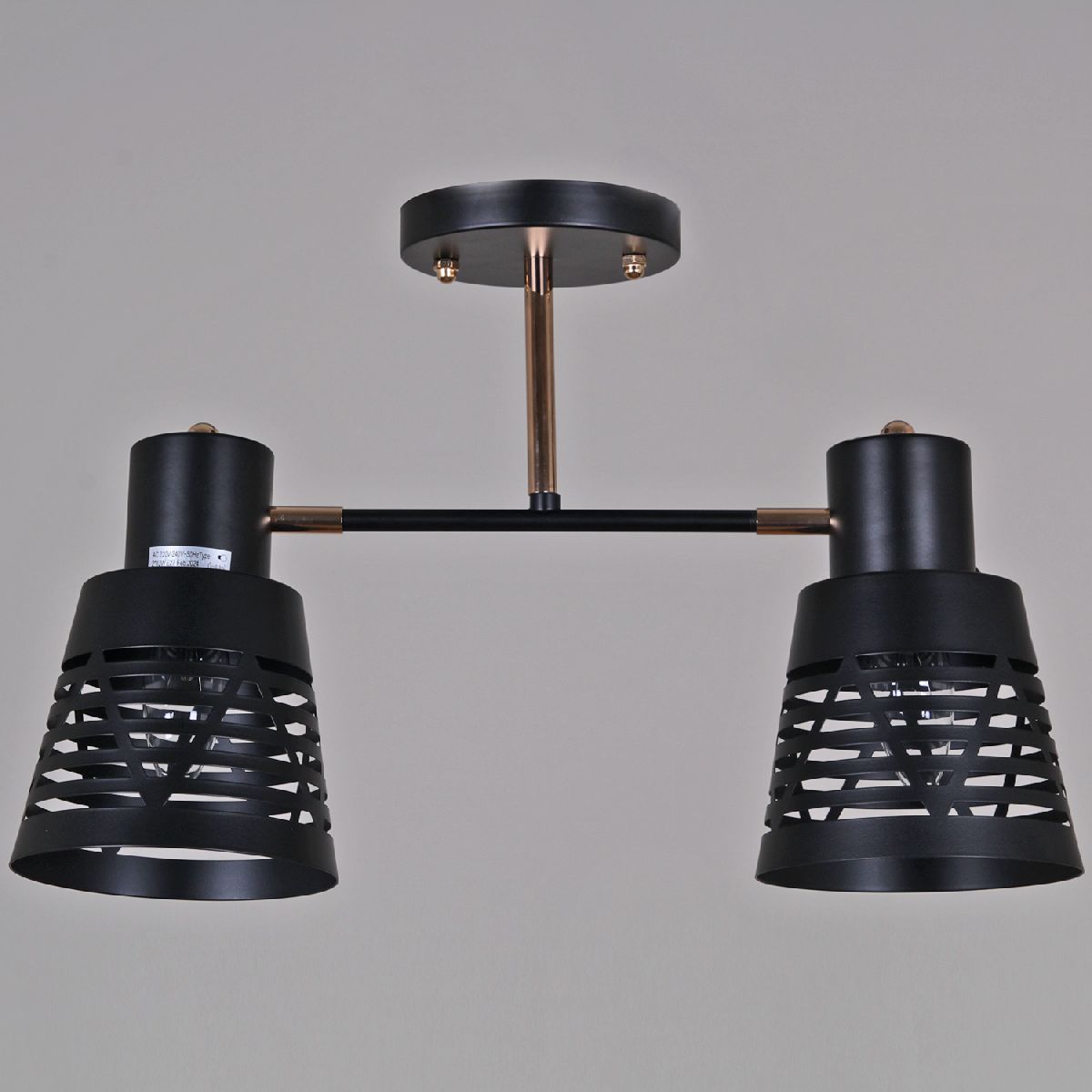 Потолочный светильник Reluce 06074-3.3-02 BK+FG