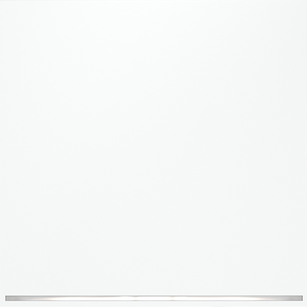 Выключатель одноклавишный с подсветкой Voltum S70 VLS010202 (белый матовый)