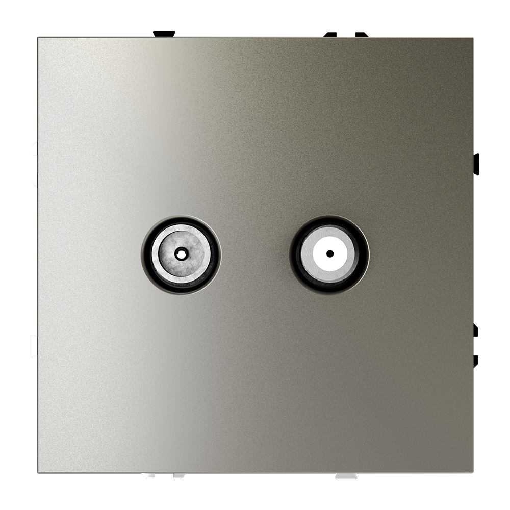 Розетка телевизионная Voltum S70 VLS060404 (шелк)