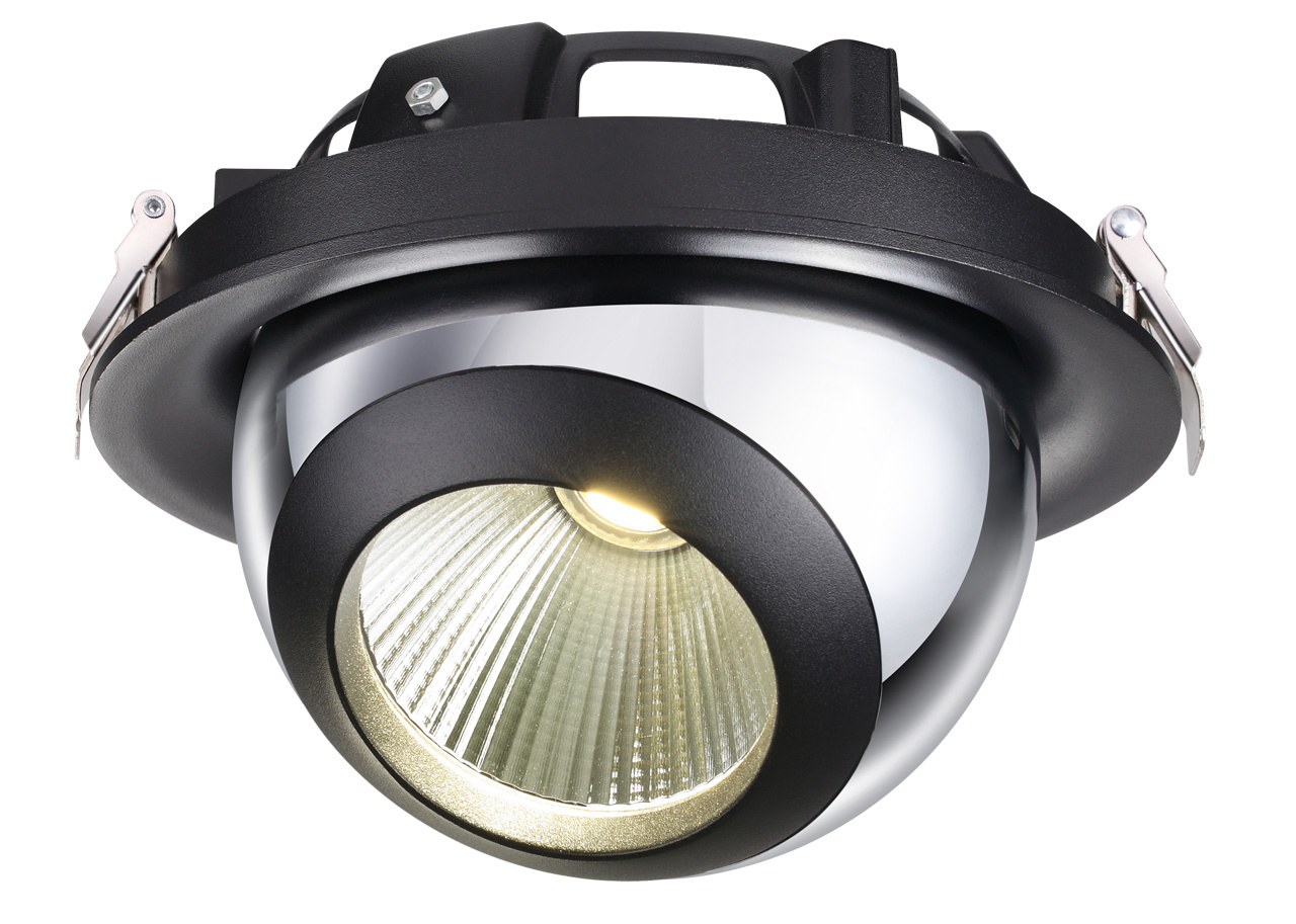 Встраиваемый светодиодный светильник Novotech Glob 358040