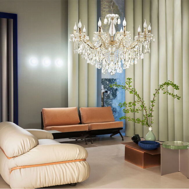 Подвесная люстра Lumien Hall Lavena LH0026/10H-FGD