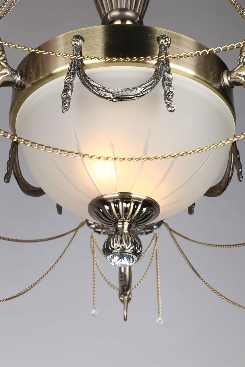 Подвесная люстра Omnilux Crastu OML-75003-09