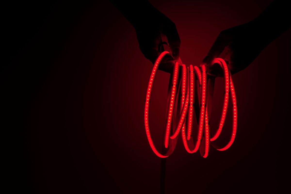 Светодиодная лента Fiberli 480S-RGB 24В 9,6Вт/м RGB IP20 12840204