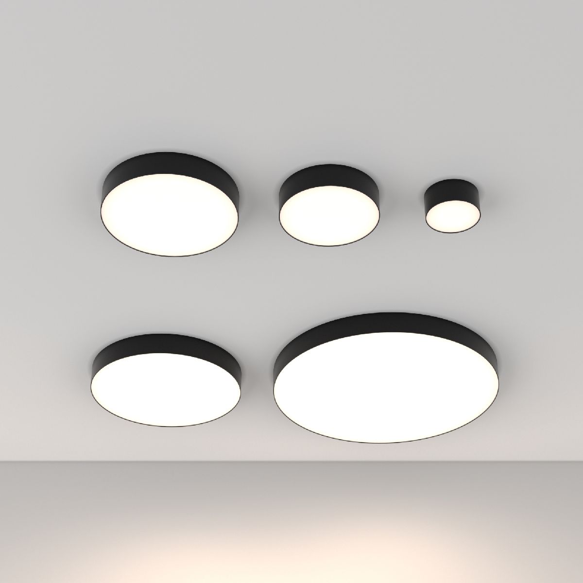 Потолочный светильник Maytoni Zon C032CL-24W4K-RD-B