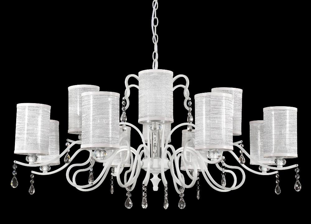 Подвесная люстра Crystal Lux Elisa White SP12