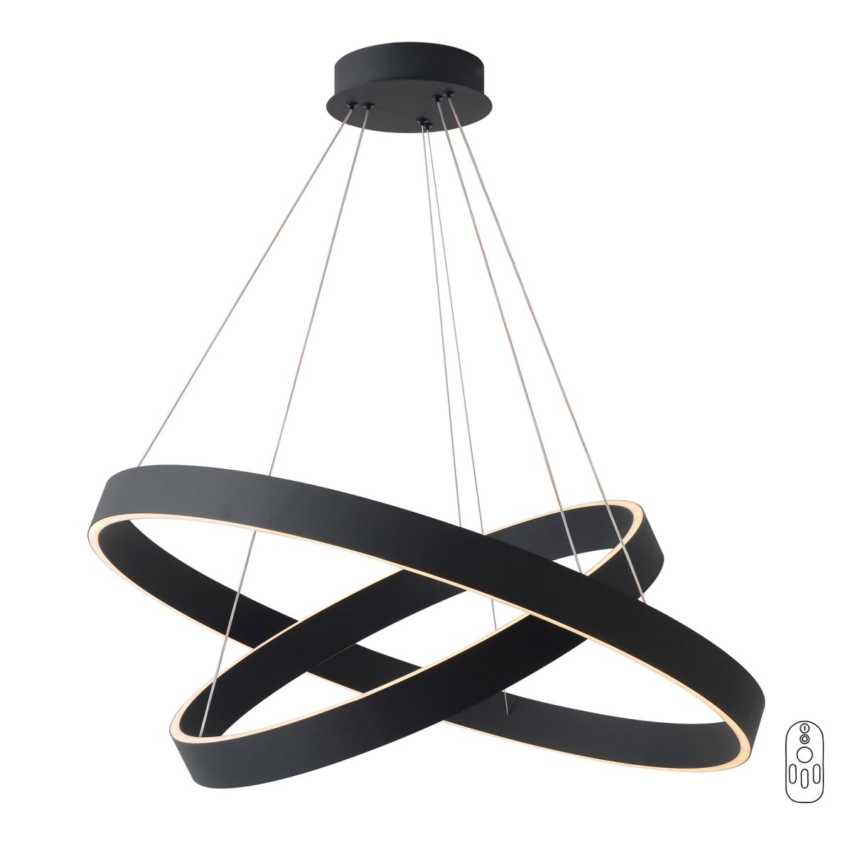 Подвесная люстра Crystal Lux TRON SP123W LED BLACK