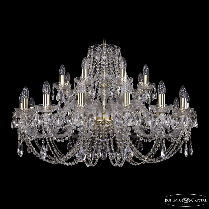 Подвесная люстра Bohemia Ivele Crystal 1406/16+8/360 G
