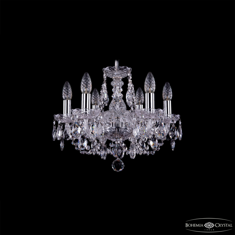 Подвесная люстра Bohemia Ivele Crystal 1406/6/141 Ni