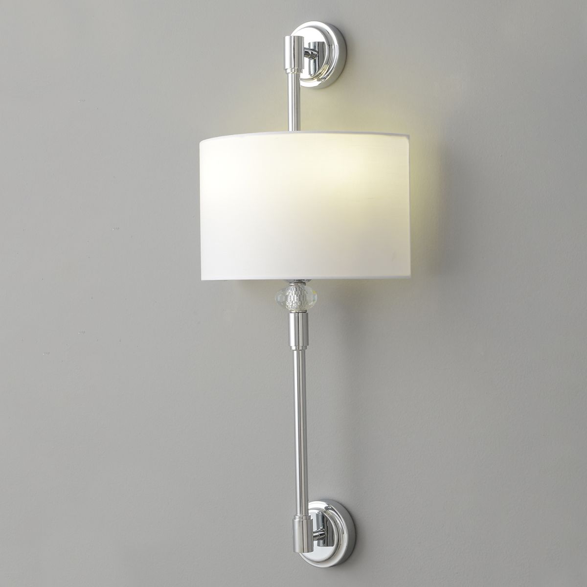 Бра Crystal Lux VINTAGE AP2 CHROME