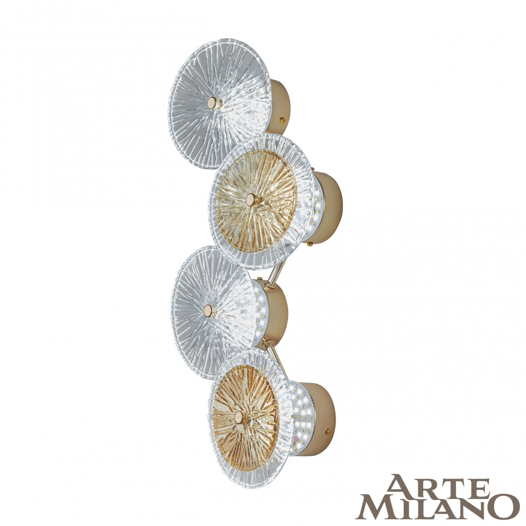 Настенный светильник Arte Milano 4.1252B.D250.H500.LED G