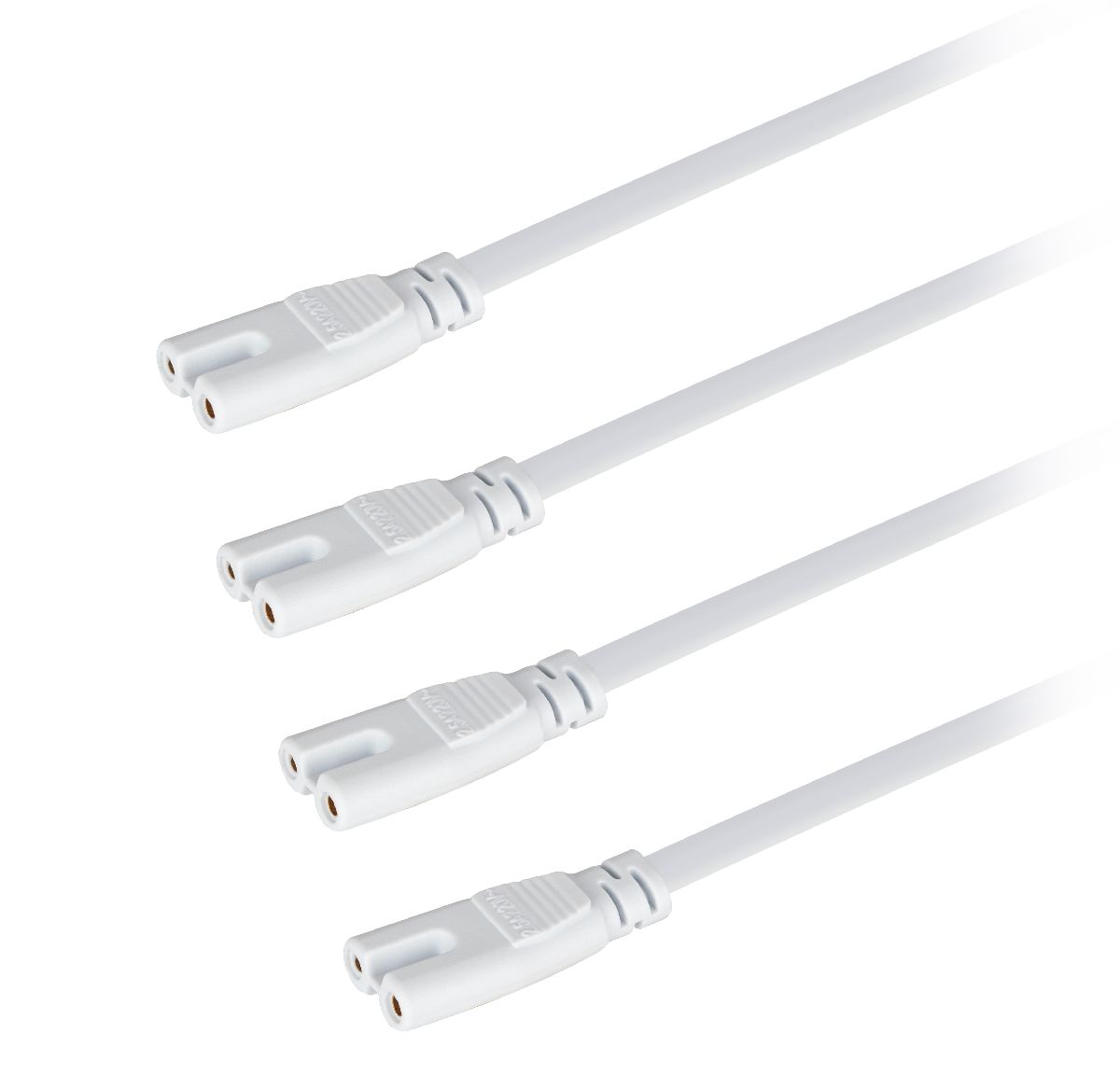 Разветвитель сетевой для линейных светильников Эра Разветвитель 4х IEC C7 2 м Б0061036