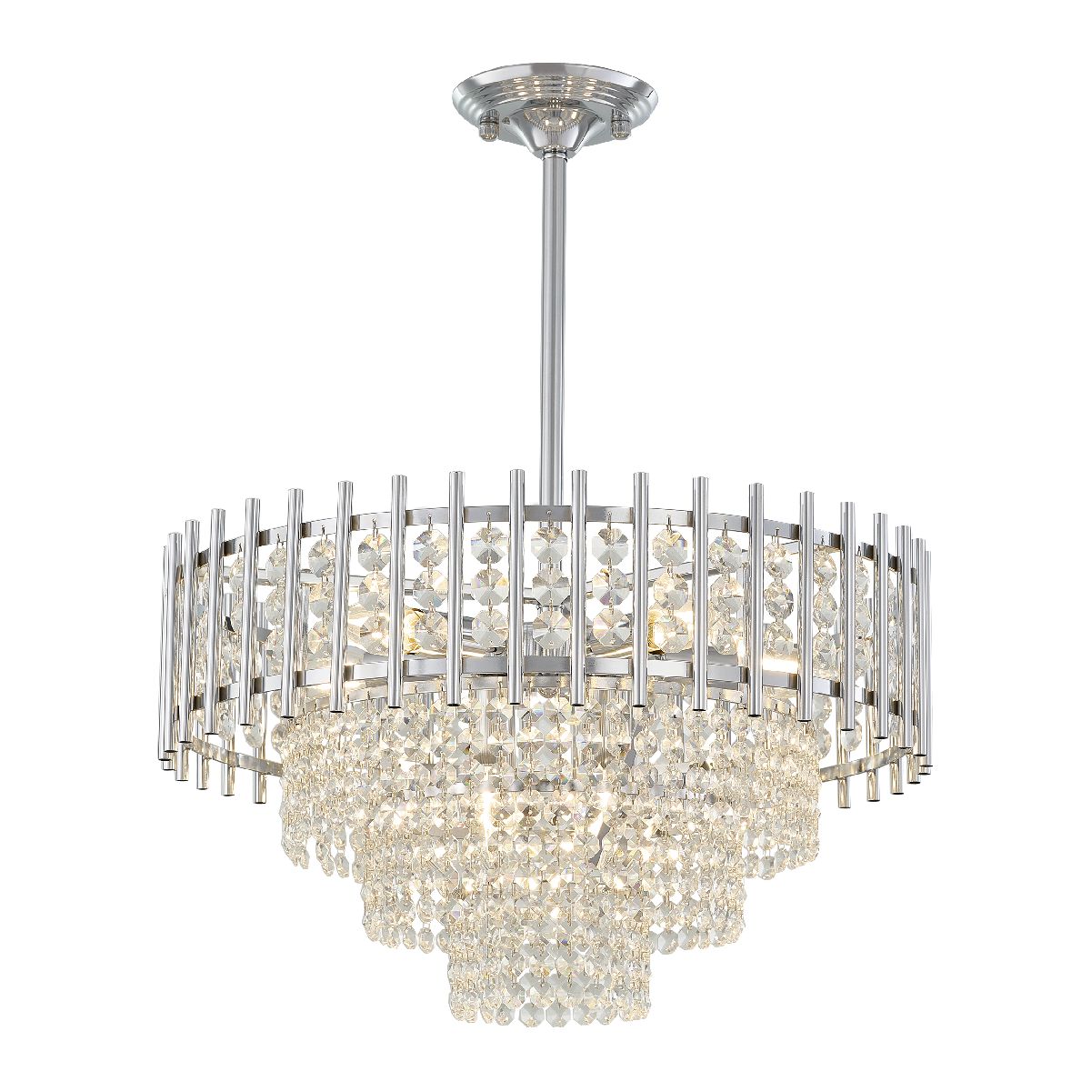 Люстра на штанге Arte Milano Sorrento 376109/7/300/490 CR