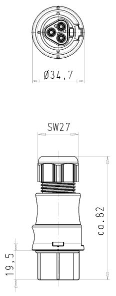Разъем Deko-Light RST20i3 800023