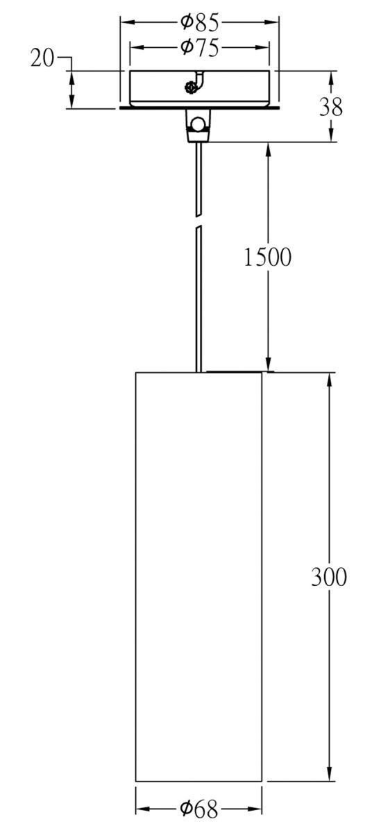 Подвесной светильник Deko-Light Barro 299365