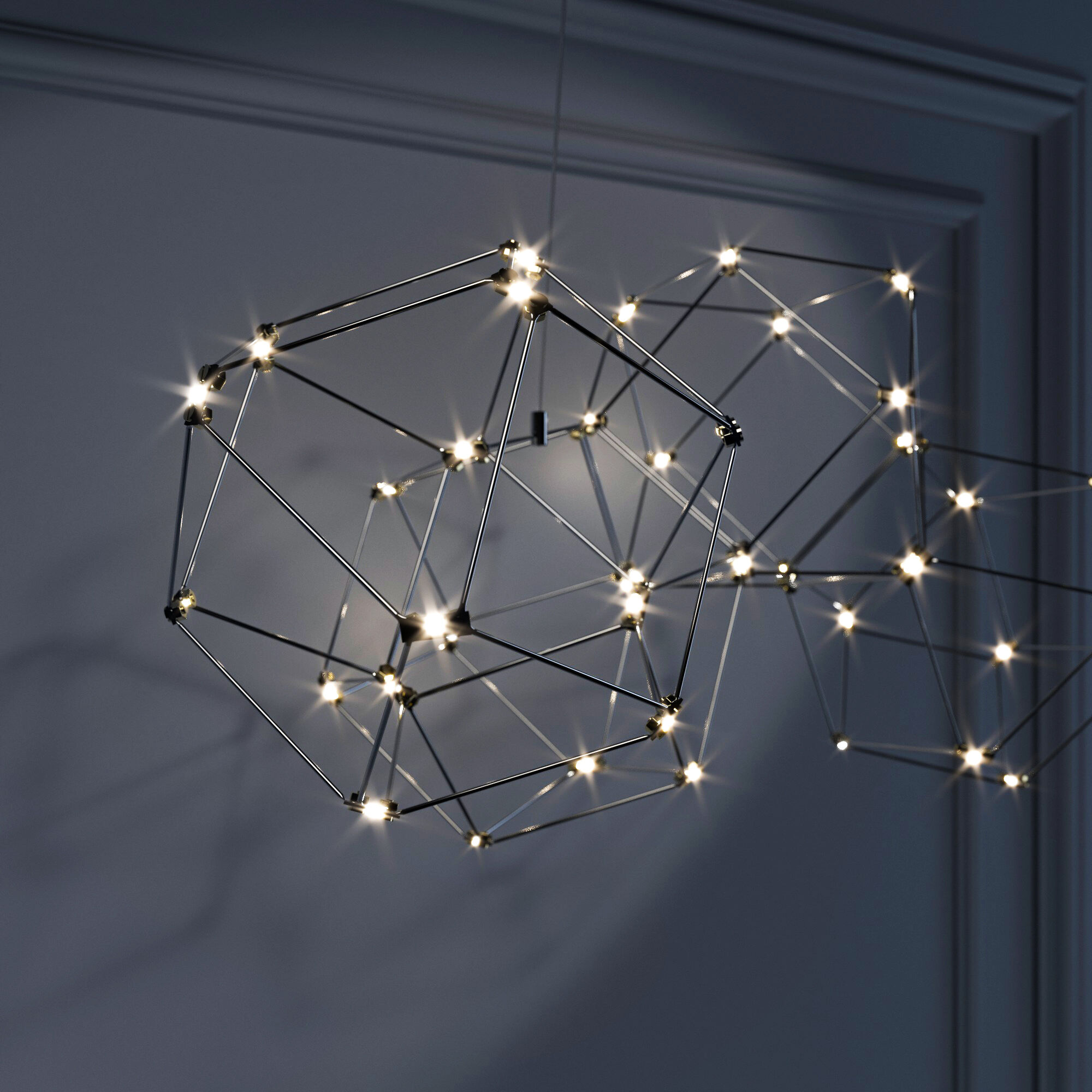 Подвесная люстра Eurosvet Uma 90168/7 черный жемчуг a061146