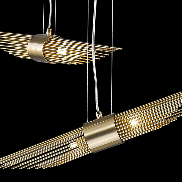 Подвесной светильник Delight Collection 68069 P68069-2 antique brass