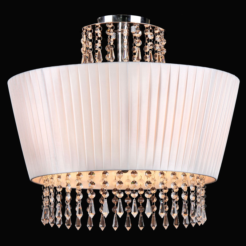 Люстра на штанге Natali Kovaltseva Intrigue 11356/5C CHROME, CLEAR