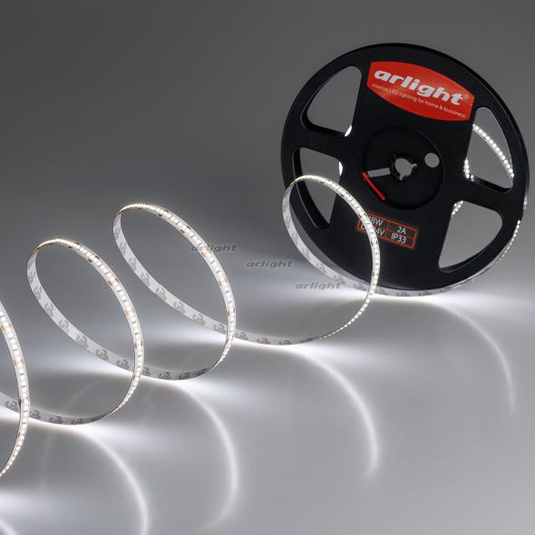 Светодиодная лента Arlight MICROLED-5000 24V White6000 8mm (2216, 300 LED/m, LUX) 023556