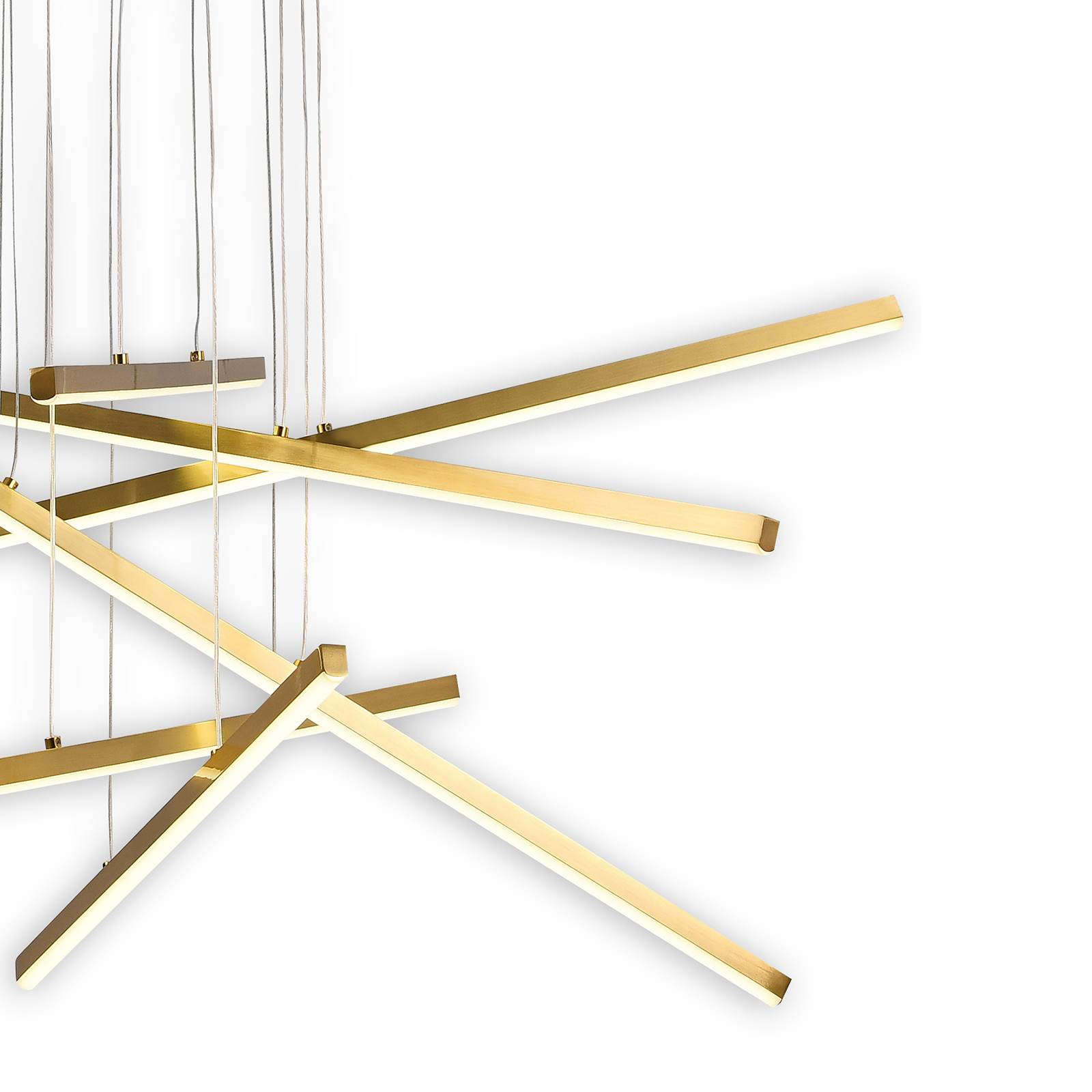 Подвесная люстра Natali Kovaltseva LED LAMPS 81103/6C BRASS