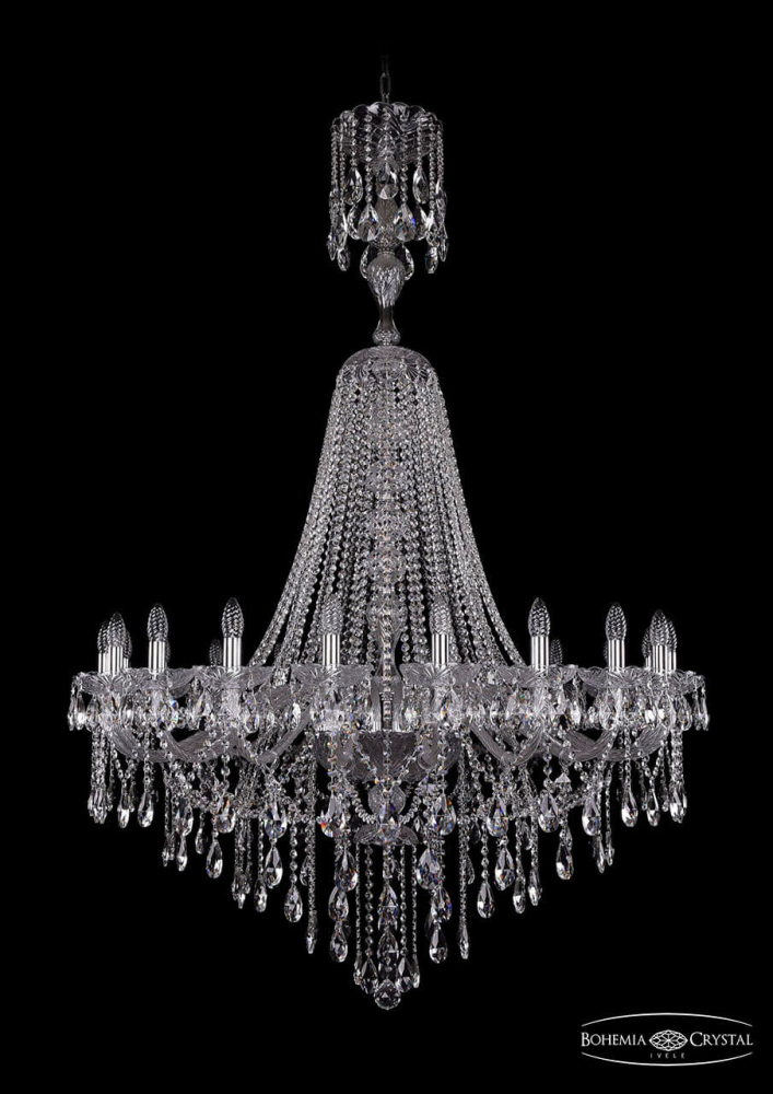 Подвесная люстра Bohemia Ivele 1415/20/400/XL-173/Ni