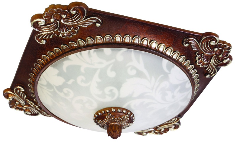 Настенно-потолочный светильник Natali Kovaltseva VENICE II 11364/3C ANTIQUE