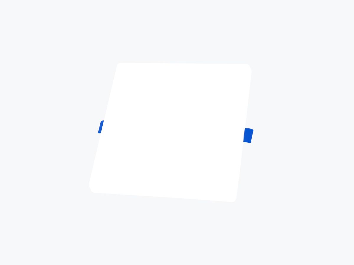 Встраиваемый светильник LEDS POWER 24Вт 4000К квадратный, серия FRAME 008684