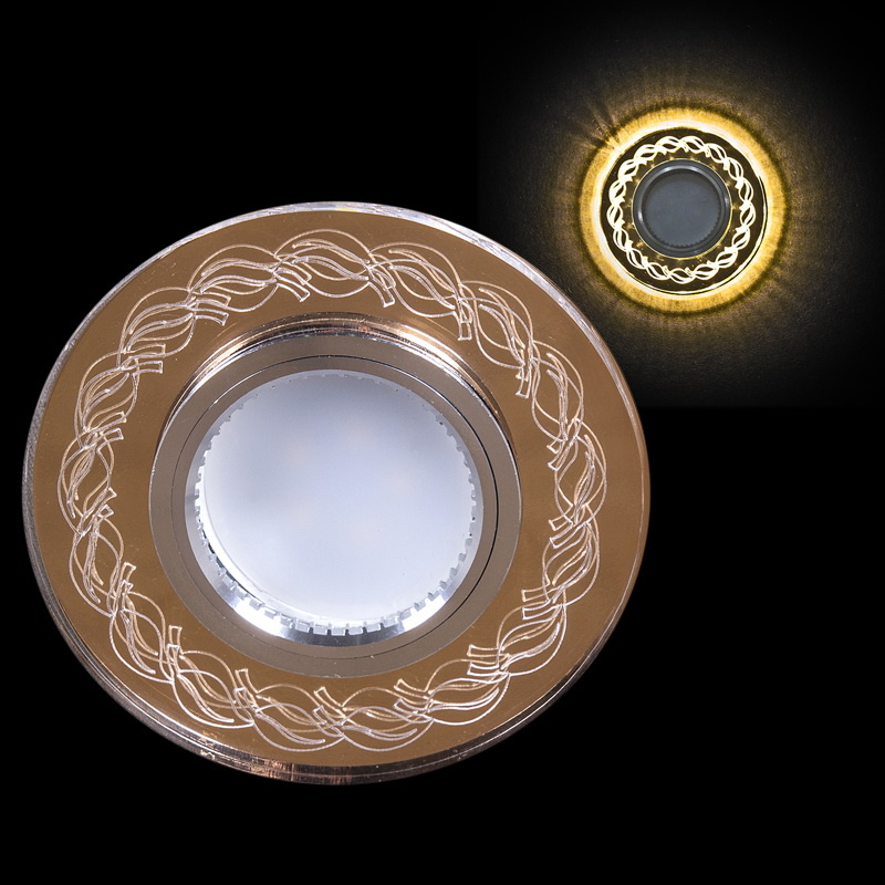 Встраиваемый светильник Reluce 00923-9.0-001CN MR16+LED3W FGD