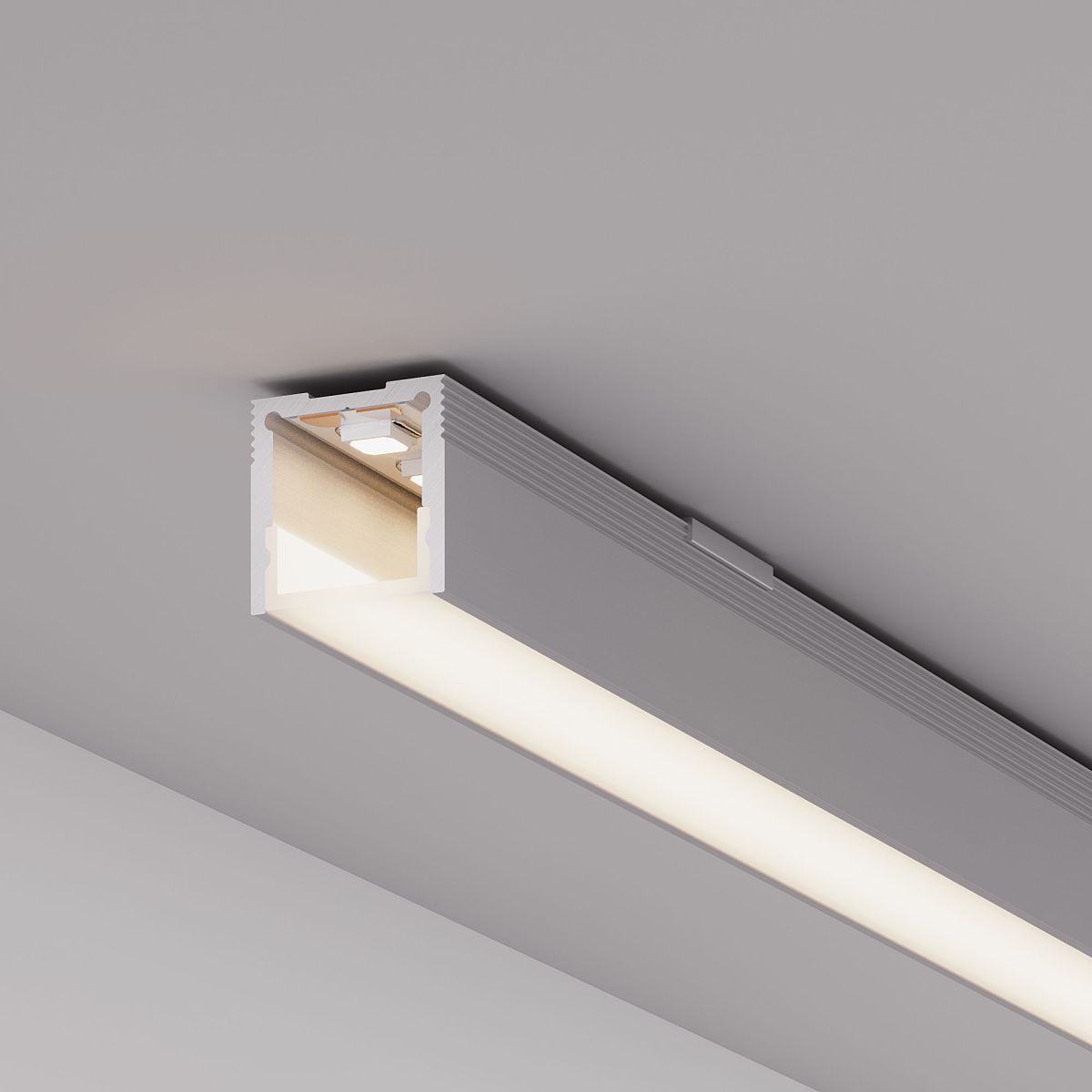 Профиль Arlight SL-SLIM20-H20-2000 ANOD (BY) (Алюминий) 059789