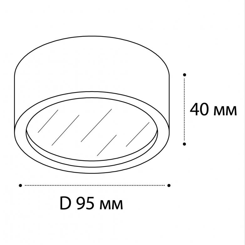 Потолочный светодиодный светильник Italline M04-525-95 black 4000K