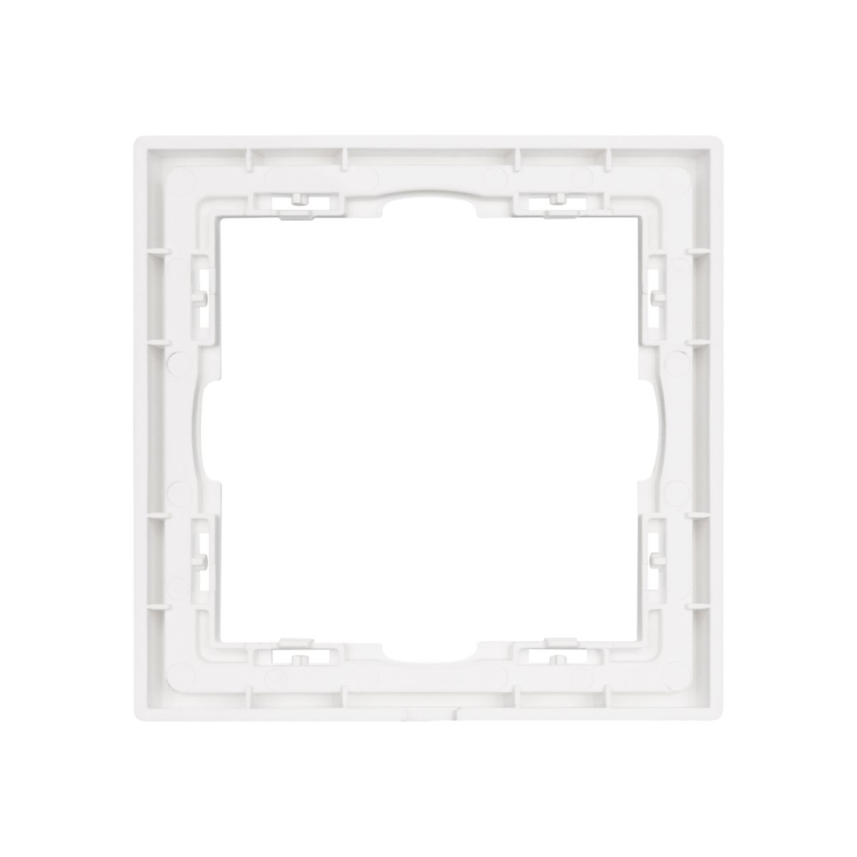 Рамка пластиковая Arlight FRM-NOBE-SFPL-1-WH 054211